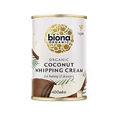 Organic Coconut Whipping Cream (400ml)