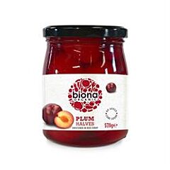 Plum Halves In Rice Syrup (570g)