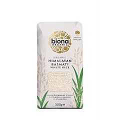 Organic White Basmati Rice (500g)