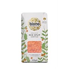 Red Split Lentils (500g)