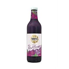 Org Red Grape Juice - Pressed (750ml)
