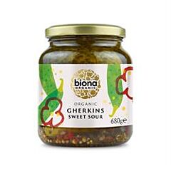 Organic Gherkins (680g)