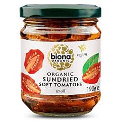 Organic Sundried Soft Tomatoes (190g)