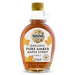 Org Pure Maple Syrup Amber (330g)