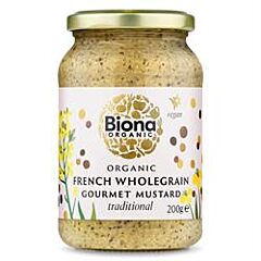 Org French Wholegrain Mustard (200g)