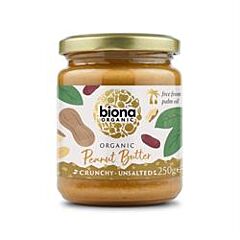 Peanut Butter Crunchy No Salt (250g)