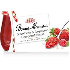 Strawberry & Raspberry Compote (2x130g)