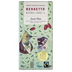 Chocolate Bar DarkMint Organic (80g)