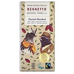 Chocolate Bar Hazelnut Organic (80g)