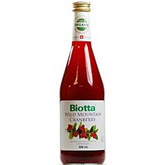 Organic Cranberry Juice (500ml)