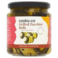 Grilled Zucchini Rolls/Pecorin (280g)