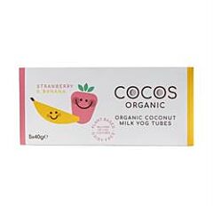 Organic Straw Kids Tubes (5x40g)