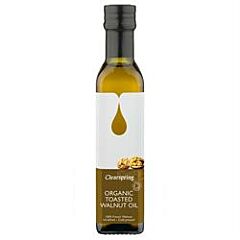 Organic Toasted Walnut Oil (250ml)