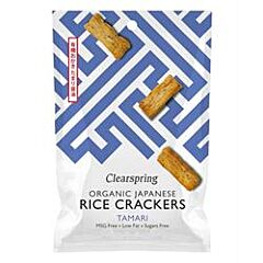 Org Rice Crackers Tamari (50g)