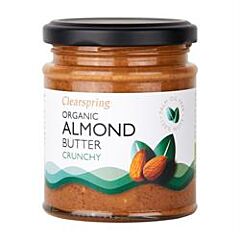 Org Almond Butter Crunchy (170g)