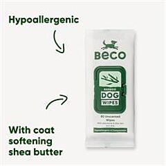 Dog Wipes Unscented x 80 (80pack)