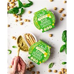 Basil Hummus Snack Pot (70g)