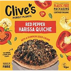 Red Pepper Harissa Quiche (380g)