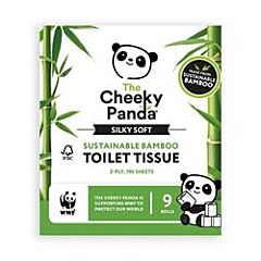 Silky Soft Bamboo Toilet Roll (9pack)