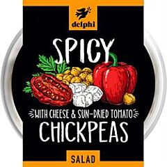 Medium Hot Chick Pea Salad (220g)