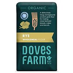 Org Wholemeal Rye Flour (1000g)