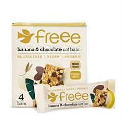 GF Org Banana & Choc Oat Bar (4 x 35g)