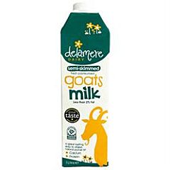 Semi Skimmed Goats Milk (1000ml)