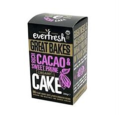 Organic Cacao and Prune Cake (300g)