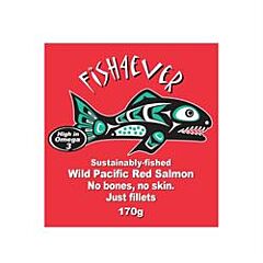 Wild Pacific Red Salmon Fillet (170g)