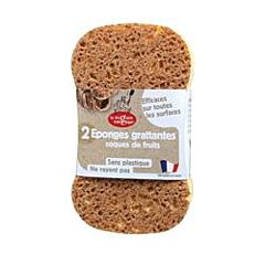 Plants and Nuts Scourer Sponge (2sponge)