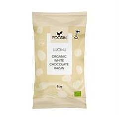 White Chocolate Raisins (80g)
