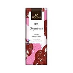 Organic Raw Chocolate Ginger (40g)