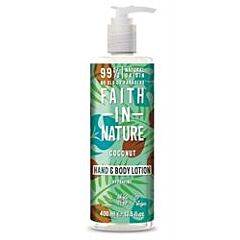 Coconut Hand & Body Lotn 400ml (400ml)