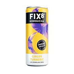 Fix8 Ginger Turmeric Kombucha (250ml)