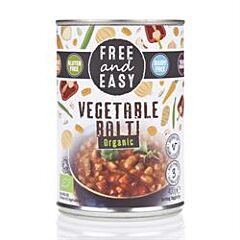 Organic Vegetable Balti (400g)