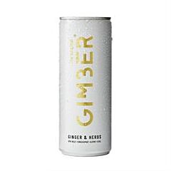 Org Gimber No1 Sprklng RTD Can (250ml)
