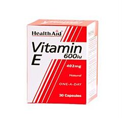 Vitamin E 600iu Natural (30 capsule)