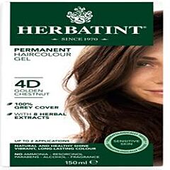 Golden Chestnut Hair Colour 4D (170ml)