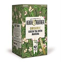 Org Green Tea & Manuka Honey (20bag)