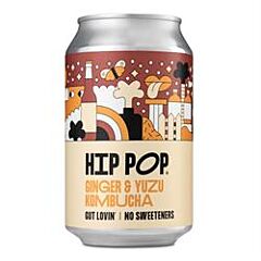 Ginger & Yuzu Kombucha (330ml)