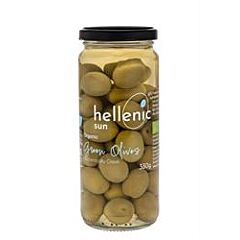 Org Green Olives (330g)