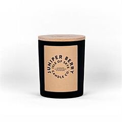 Juniper Berry Black Candle (1unit)