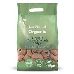 Org Cashews Whole (250g)
