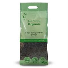 Org Black Beluga Lentils (500g)
