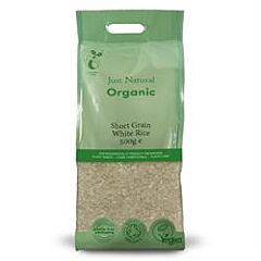 Org Short Grain White Rice (500g)
