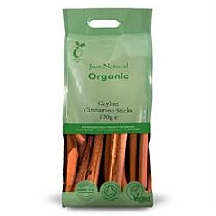 Org Cinnamon Ceylon Sticks (100g)