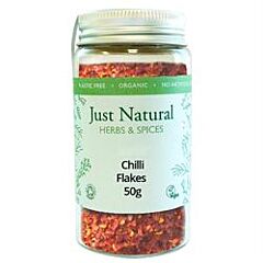 Org Chilli Flakes Jar (40g)