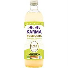 Kombucha 0% Sugar Ginger Lime (750ml)