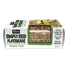 GF Pumpkin Seeds Flatbreads (100g)