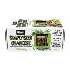 GF Rosemary Seed Crackers (80g)